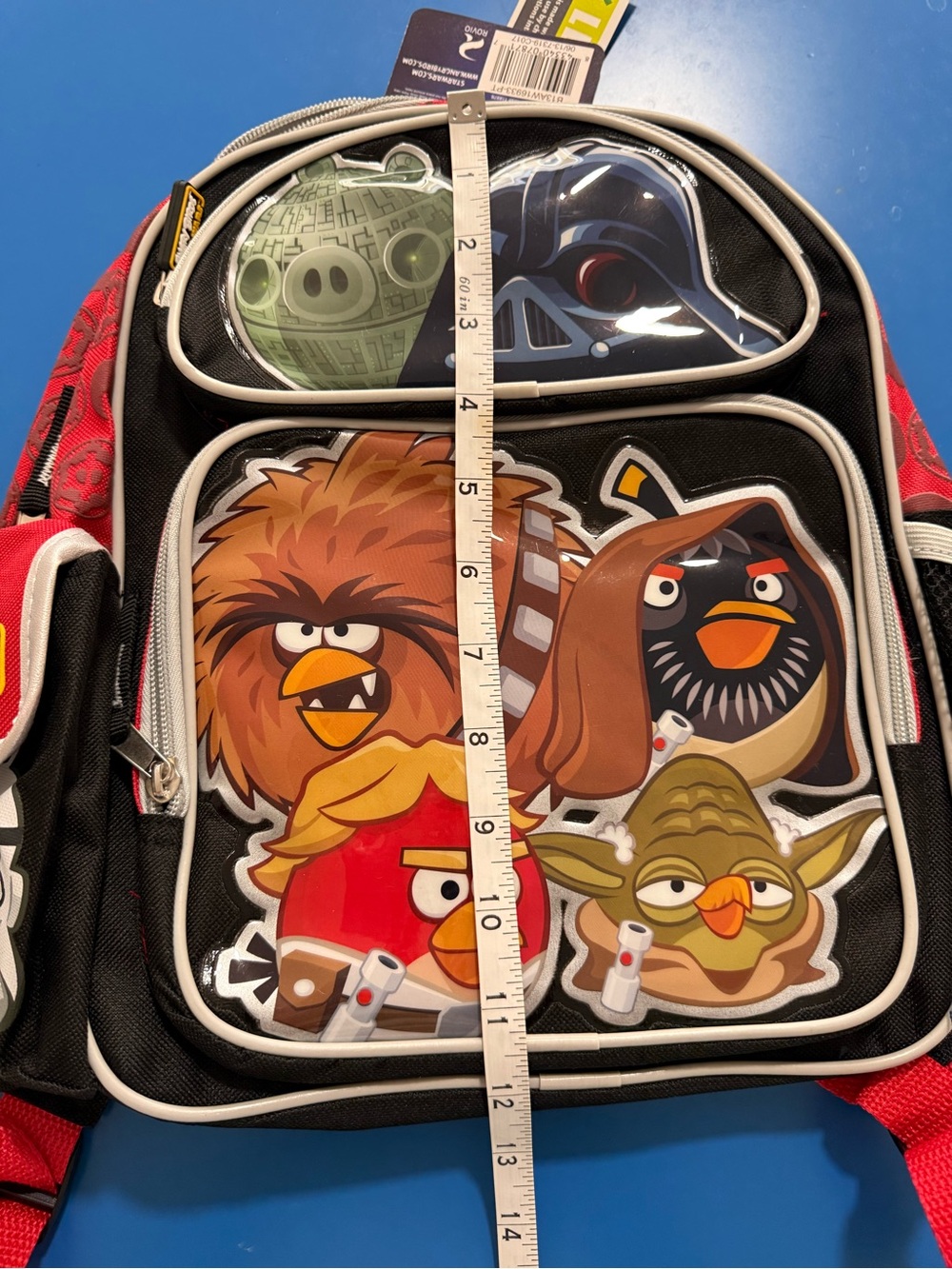 Angry Birds Star Wars Kids Backpack. NWT - Picture 4 of 7